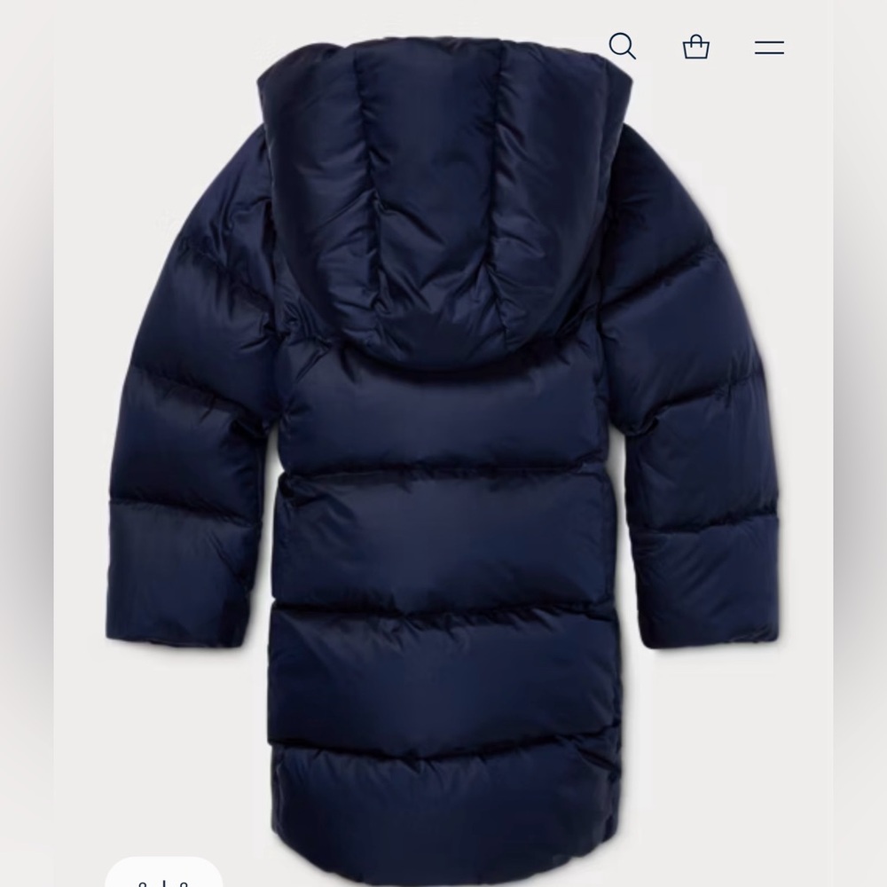 Polo by Ralph Lauren Long Hooded Down Jacket - Picture 9 of 9
